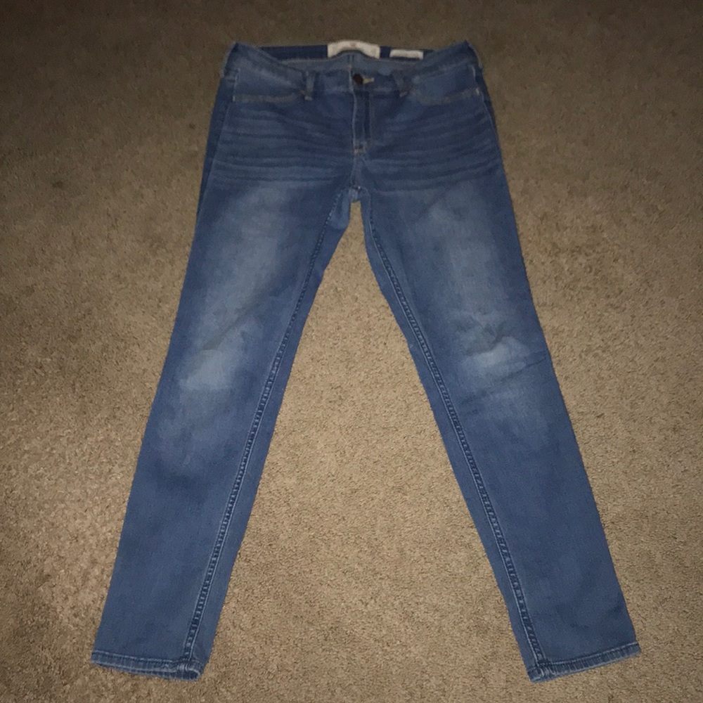 Hollister light low rinse jean legging